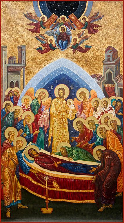 Icon of the Dormition